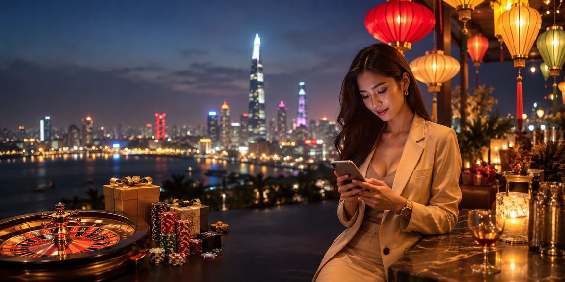 Giao diện nền tảng keos tại Hồ Chí Minh với đèn lồng truyền thống
