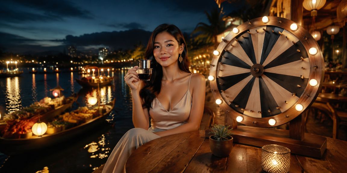 Người chơi tại Nha Trang tham gia chương trình rút thăm may mắn và nhận giải thưởng trực tuyến